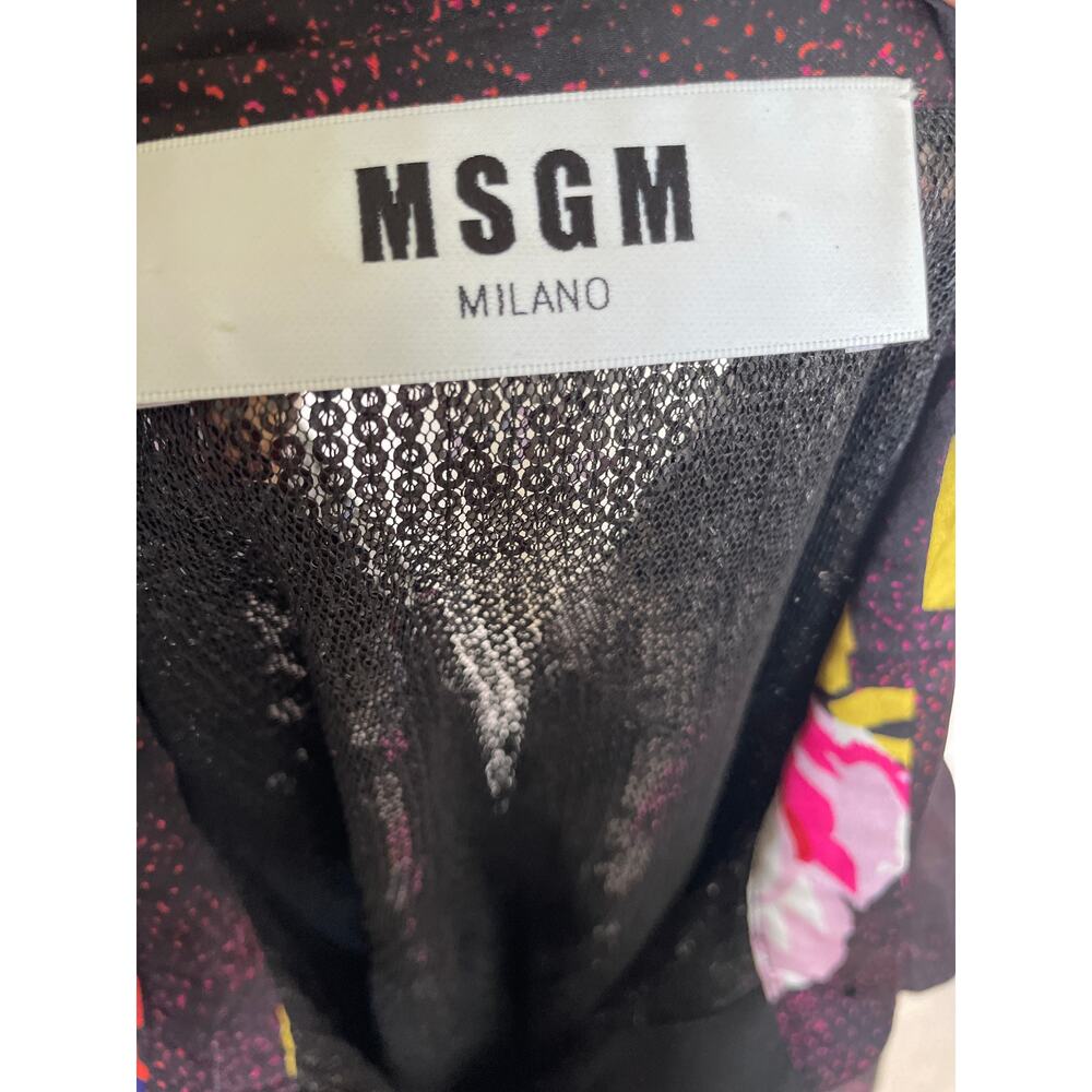 MSGM Sequin Button Up Blouse - image 4